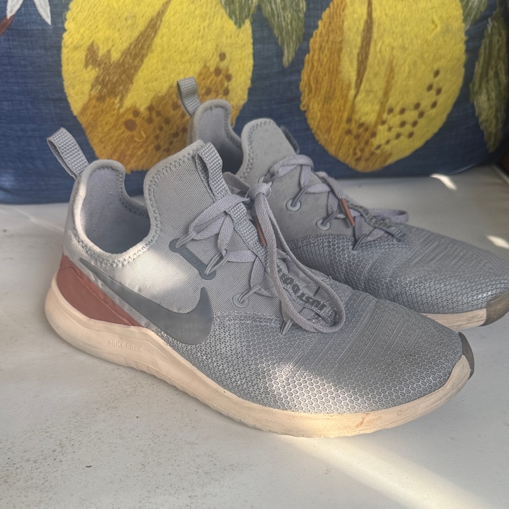 Nike Gray and Rust Sneakers
